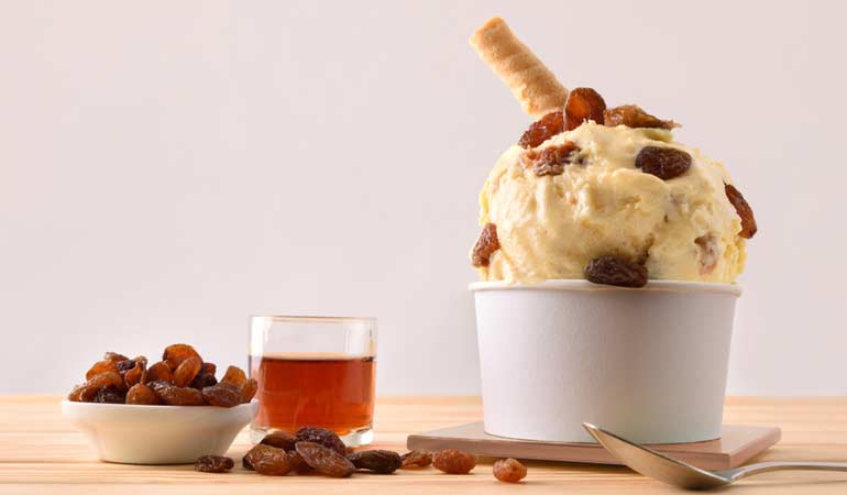Authentic Rum Raisin Ice Cream Recipe 3 Authentic Rum Raisin Ice Cream Recipe 2