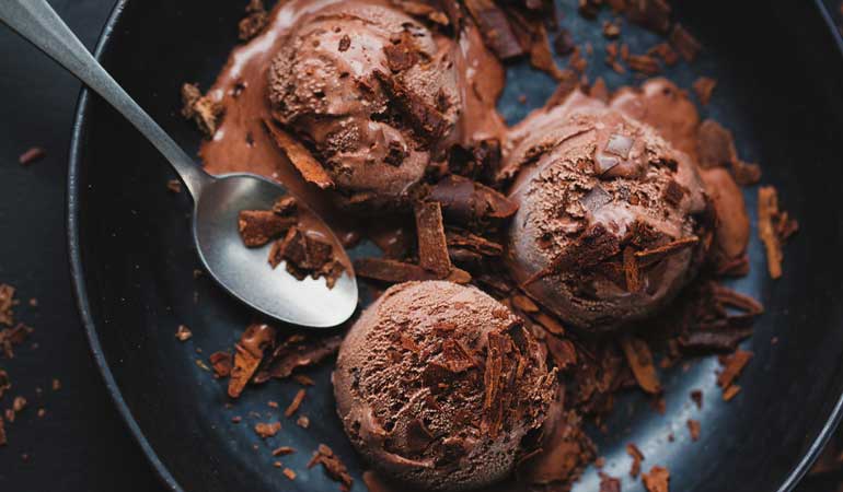 Chocolate Covered Ice Cream Balls 3 Chocolate Covered Ice Cream Balls 2