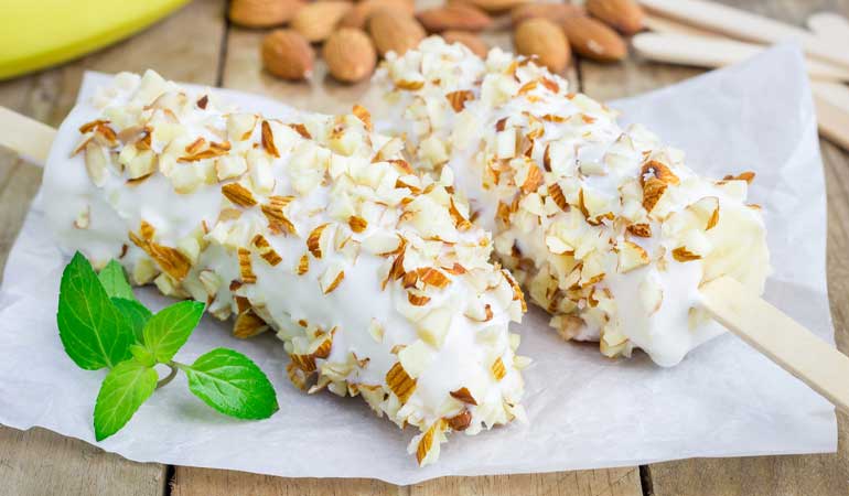 Almond Ice Cream Recipe 2 Almond Ice Cream Recipe 1