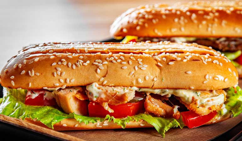 Homemade Subway Chicken Teriyaki Sandwich 2 Homemade Subway Chicken Teriyaki Sandwich 1
